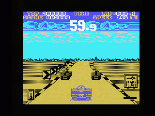 Le Mans screenshot 7 for MSX